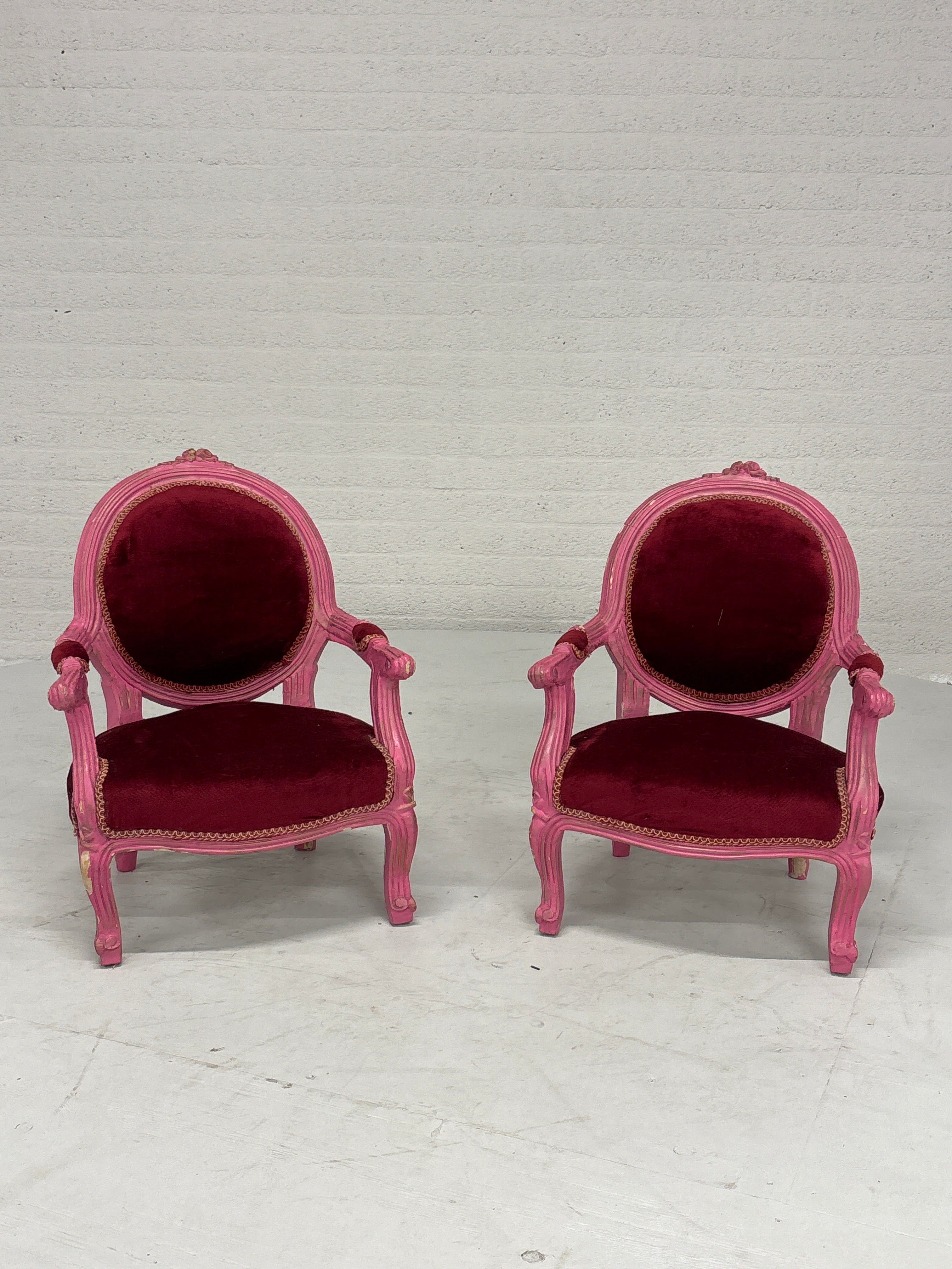 Koninklijke kinderstoeltjes