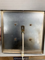 Glazen brutalistische reliëf lamp