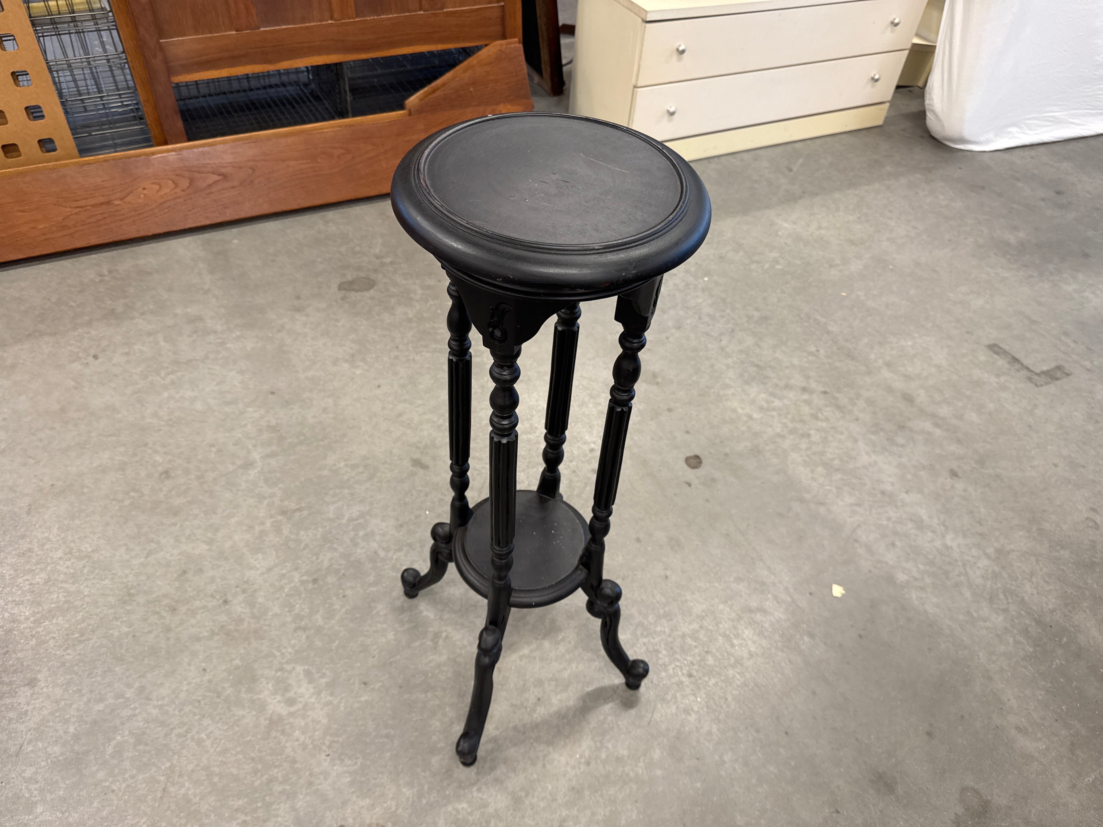 Plantentafel hoog zwart