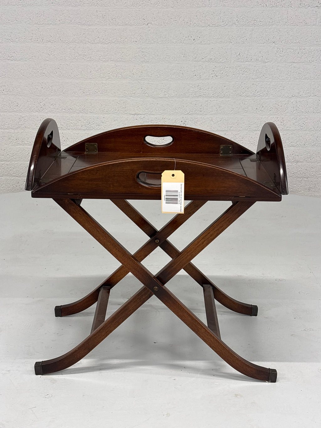 Serveertafel met afneembaar dienblad (lxbxh 89x64x54cm)