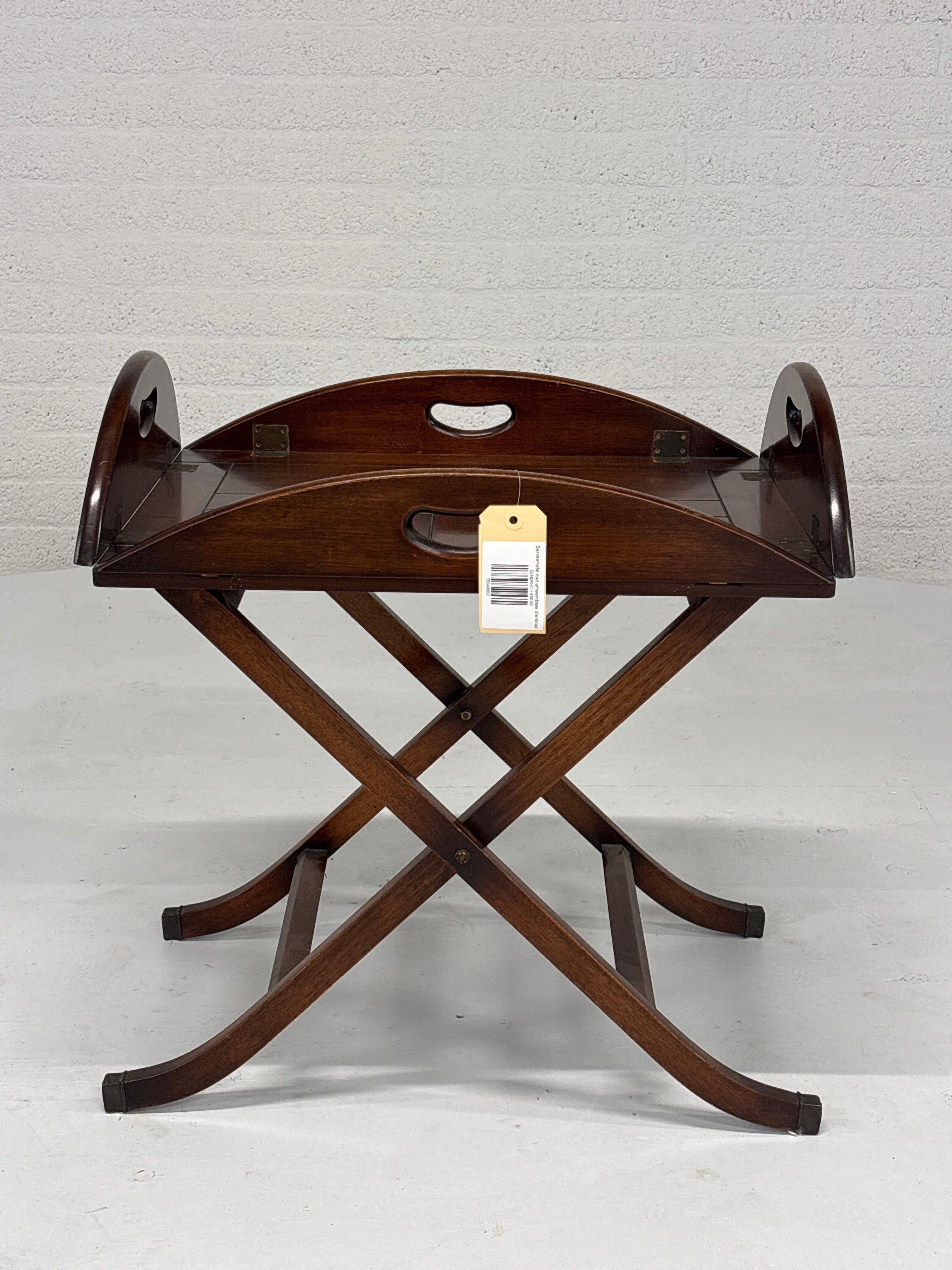 Serveertafel met afneembaar dienblad (lxbxh 89x64x54cm)