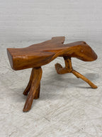 Boomstam tafeltje Indië teak