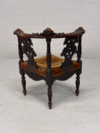 Italiaanse antieke hoekstoel