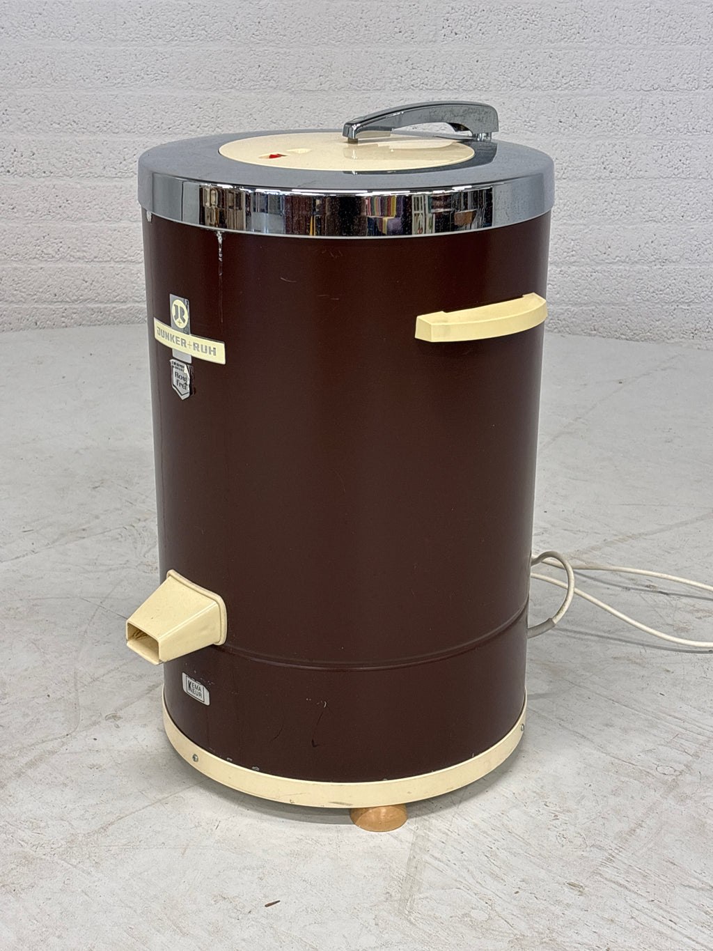 Junker+Ruh droogtrommel. Centrifuge. Bovenvuller