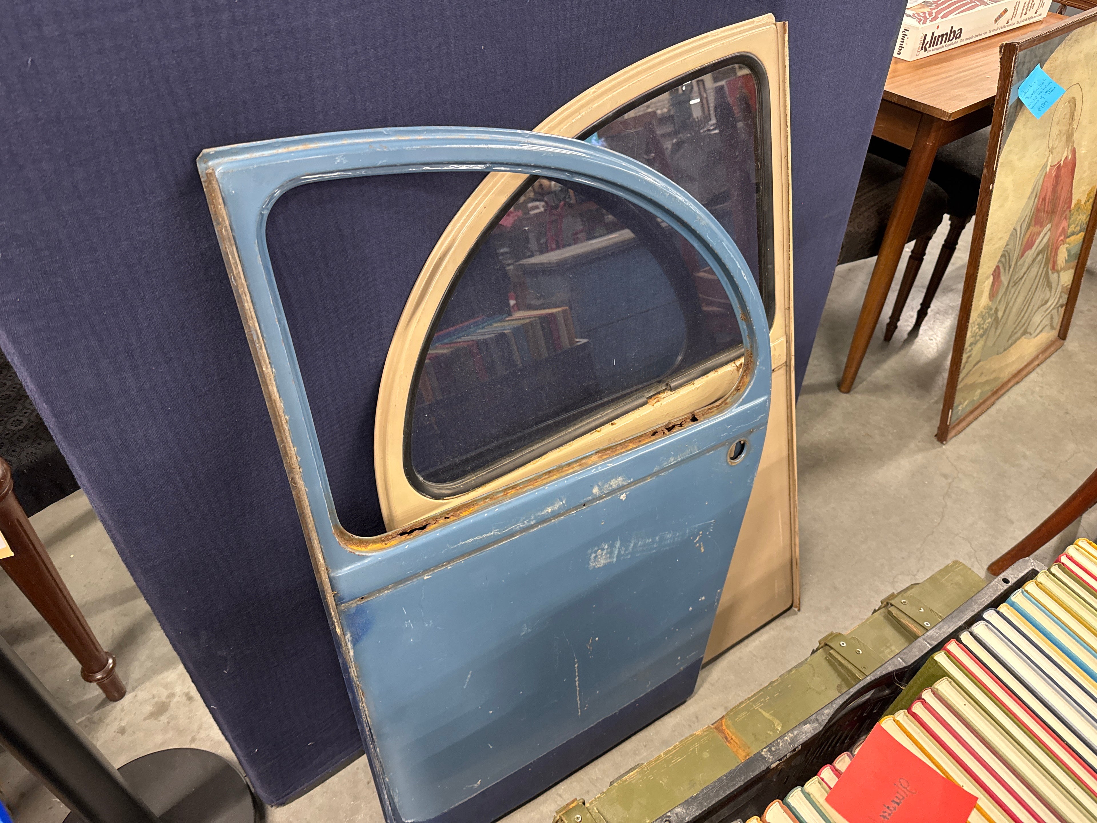 2 chevaux blauw