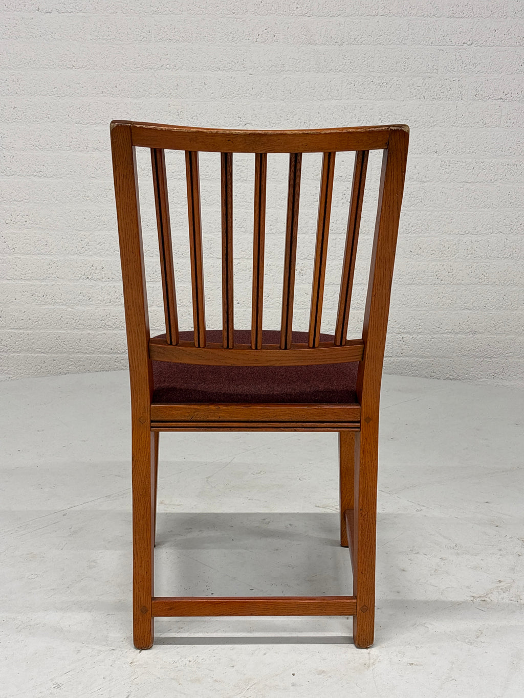 Schuitema set 5 stoelen rode bekleding nieuw