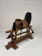 Hobbelpaard antiek (lxbxh 150x45x120cm)