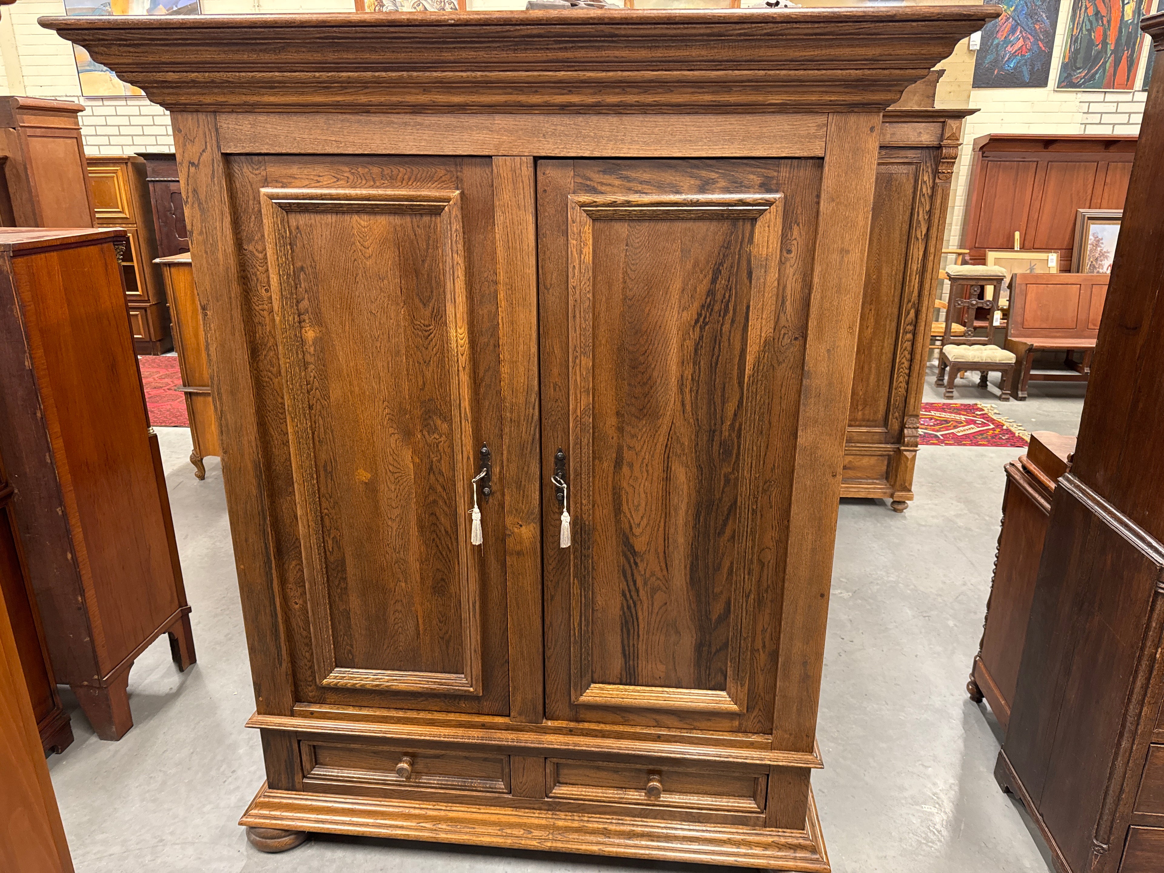 Kamerkast zwaar eiken