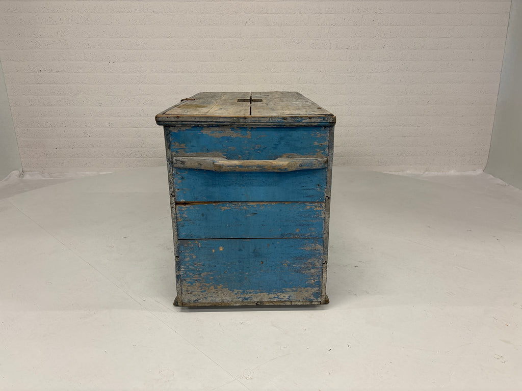Voederkist blauw