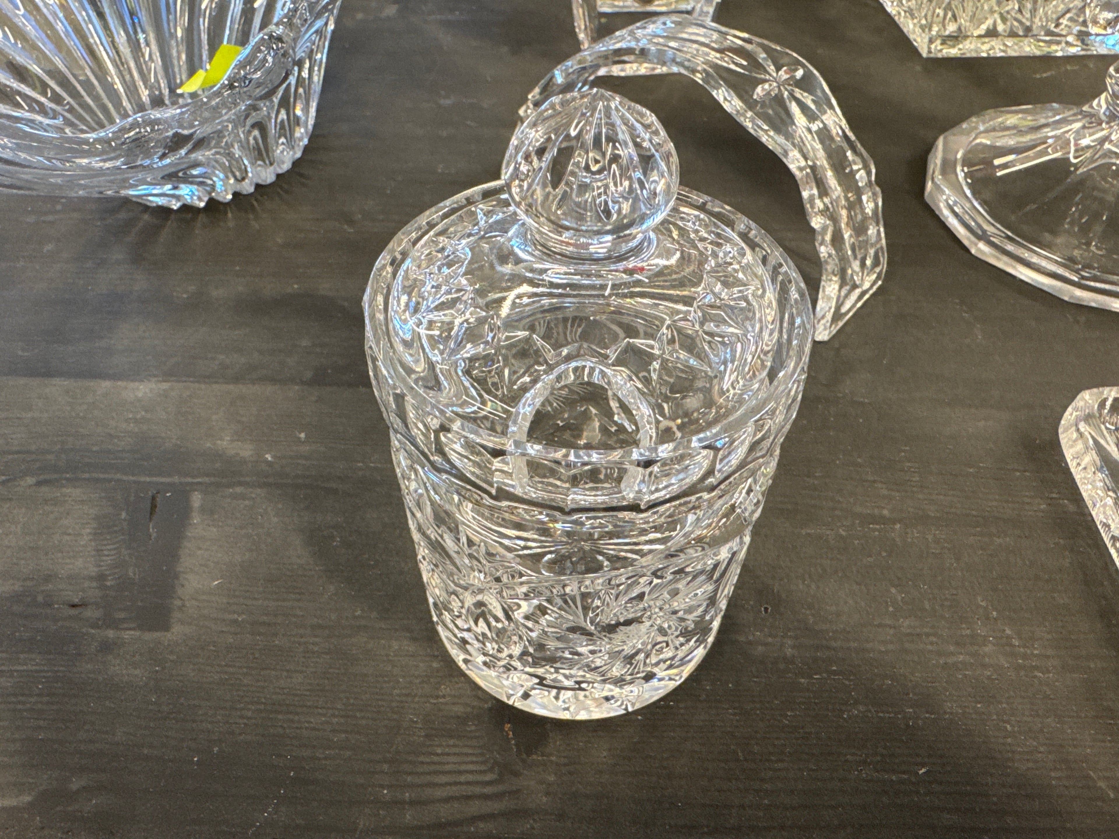 Kristal suiker pot