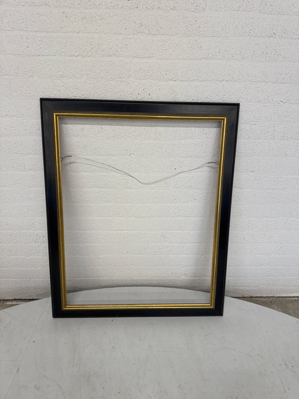 Schilderijlijst zwart goud