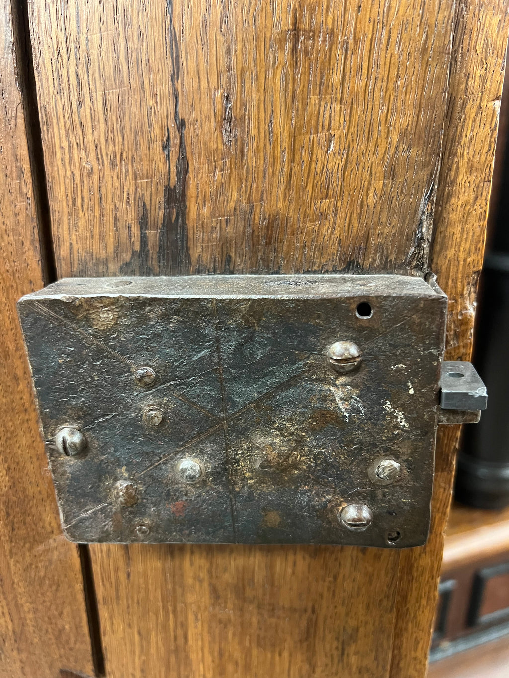 Antieke Duitse Spinde kast anno 1777