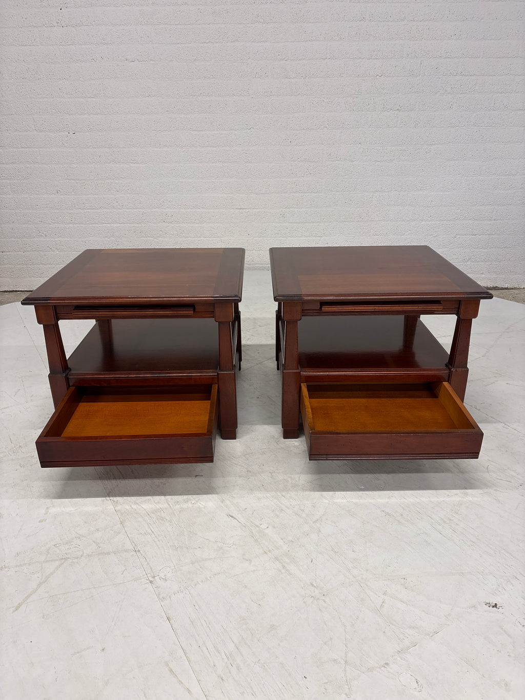 Salontafel met lade en uitschuif blad