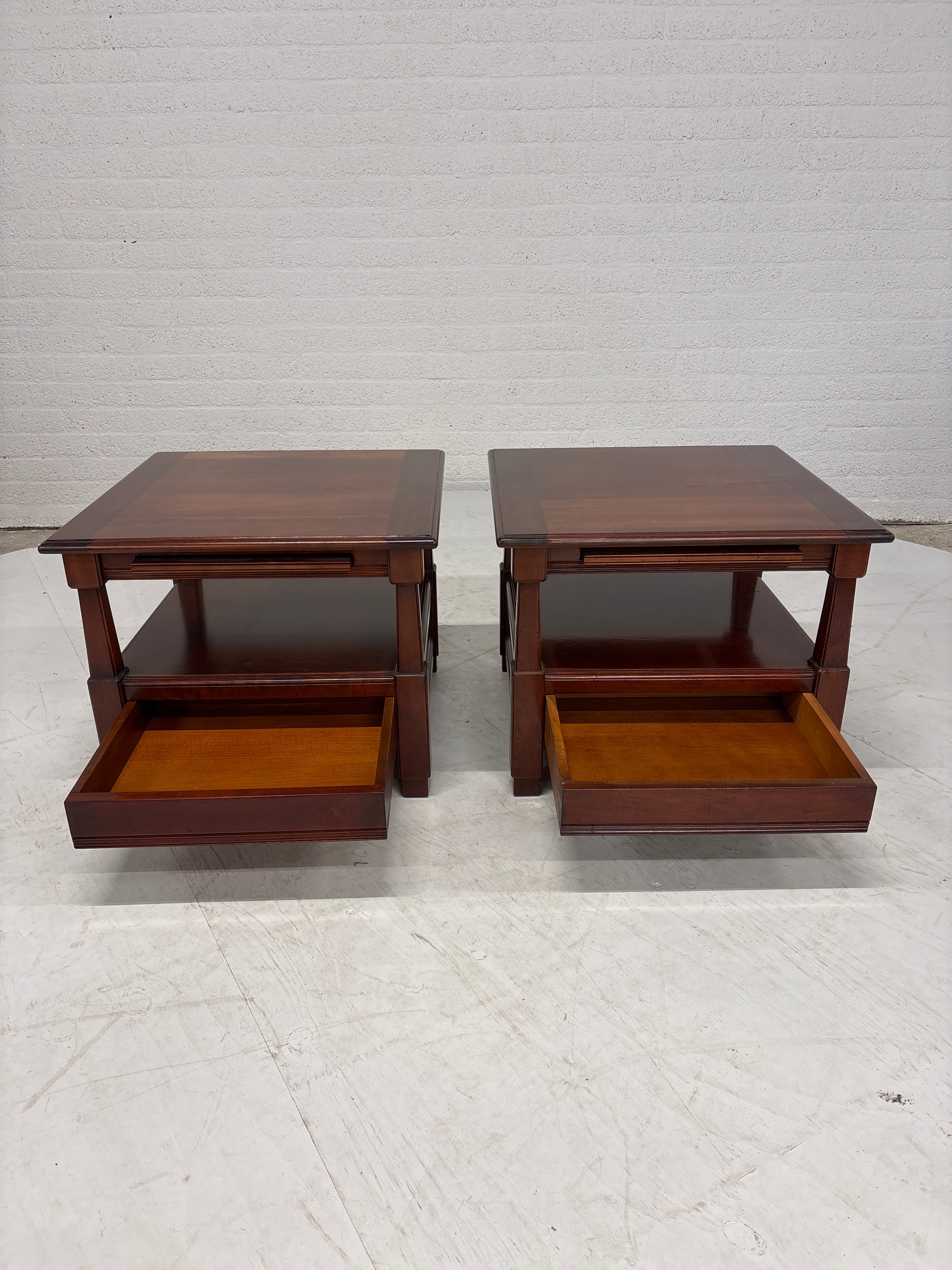 Salontafel met lade en uitschuif blad