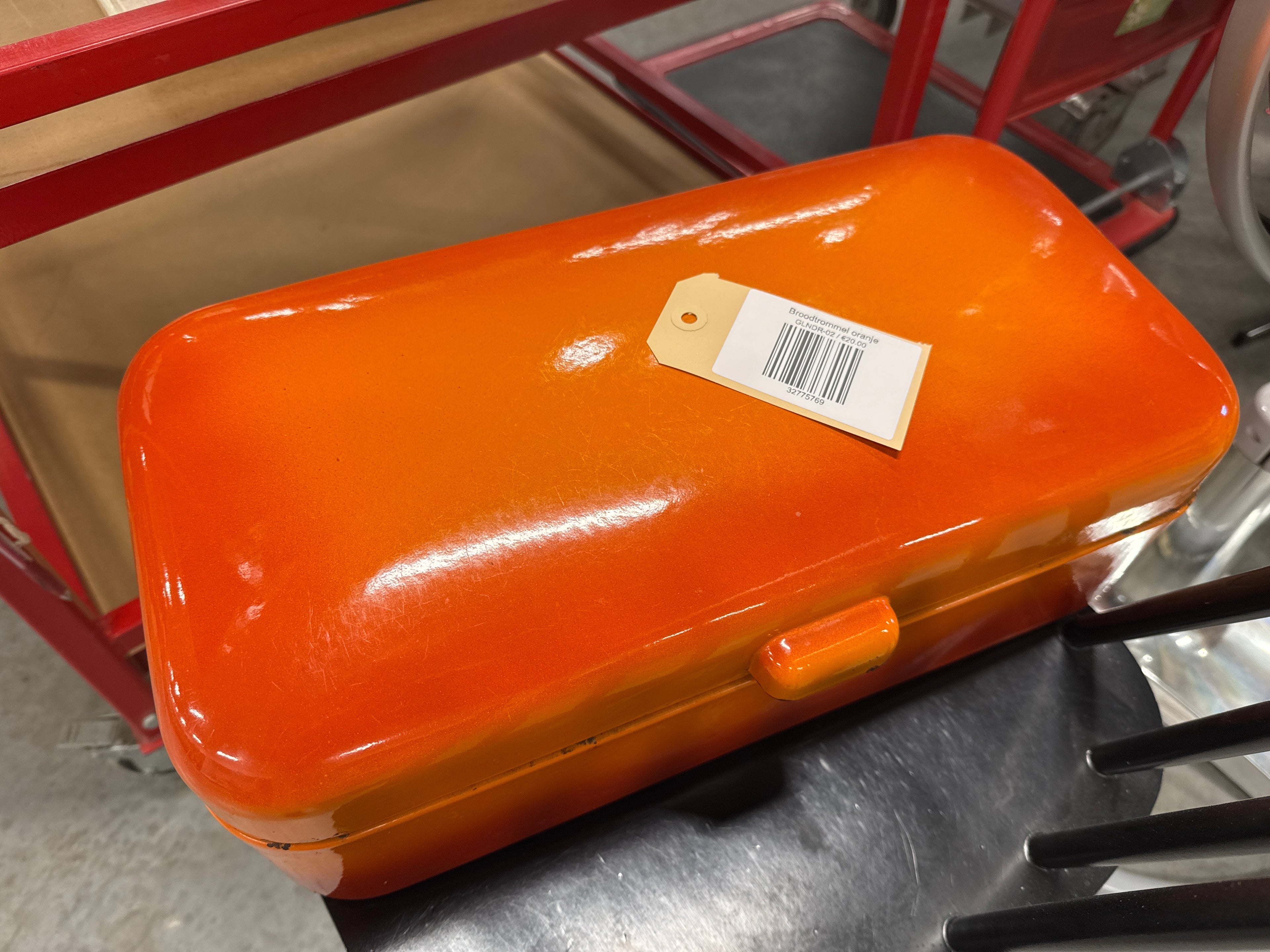 Broodtrommel oranje