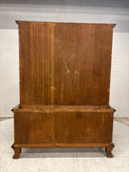 MP Mid century vitrinekast gebogen glas