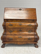 Antieke Nederlandse secretaire barok stijl uit ca 1780