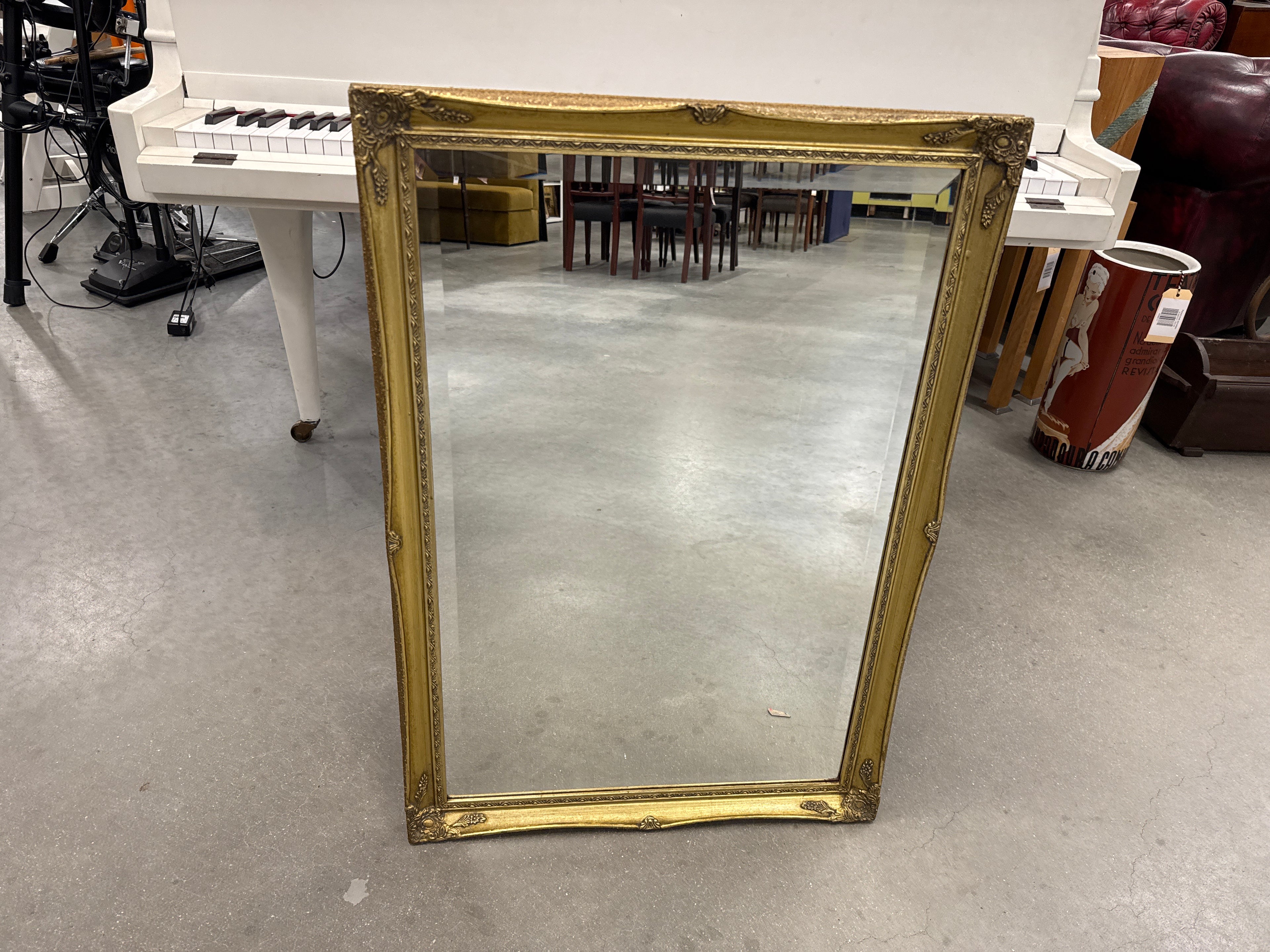Spiegel sierlijst facet glas