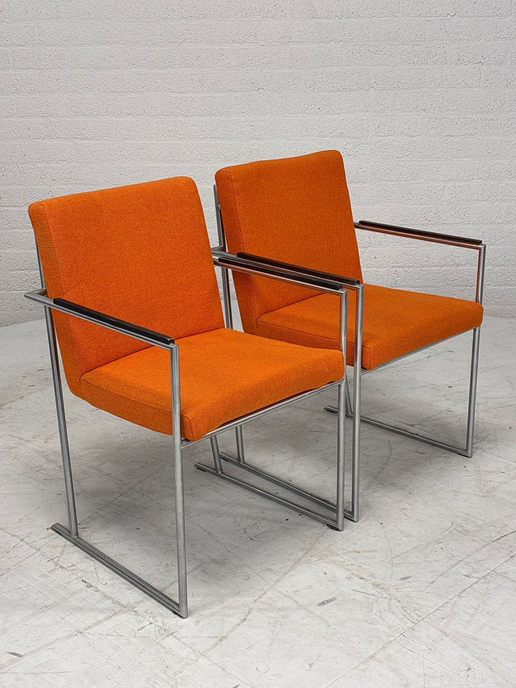 Oranje design stoelen