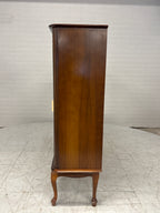 Retro kast gefineerd hout mahonie