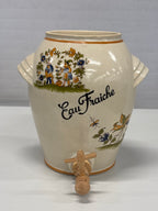 Vintage Frans keramisch Pastis en water karaf.