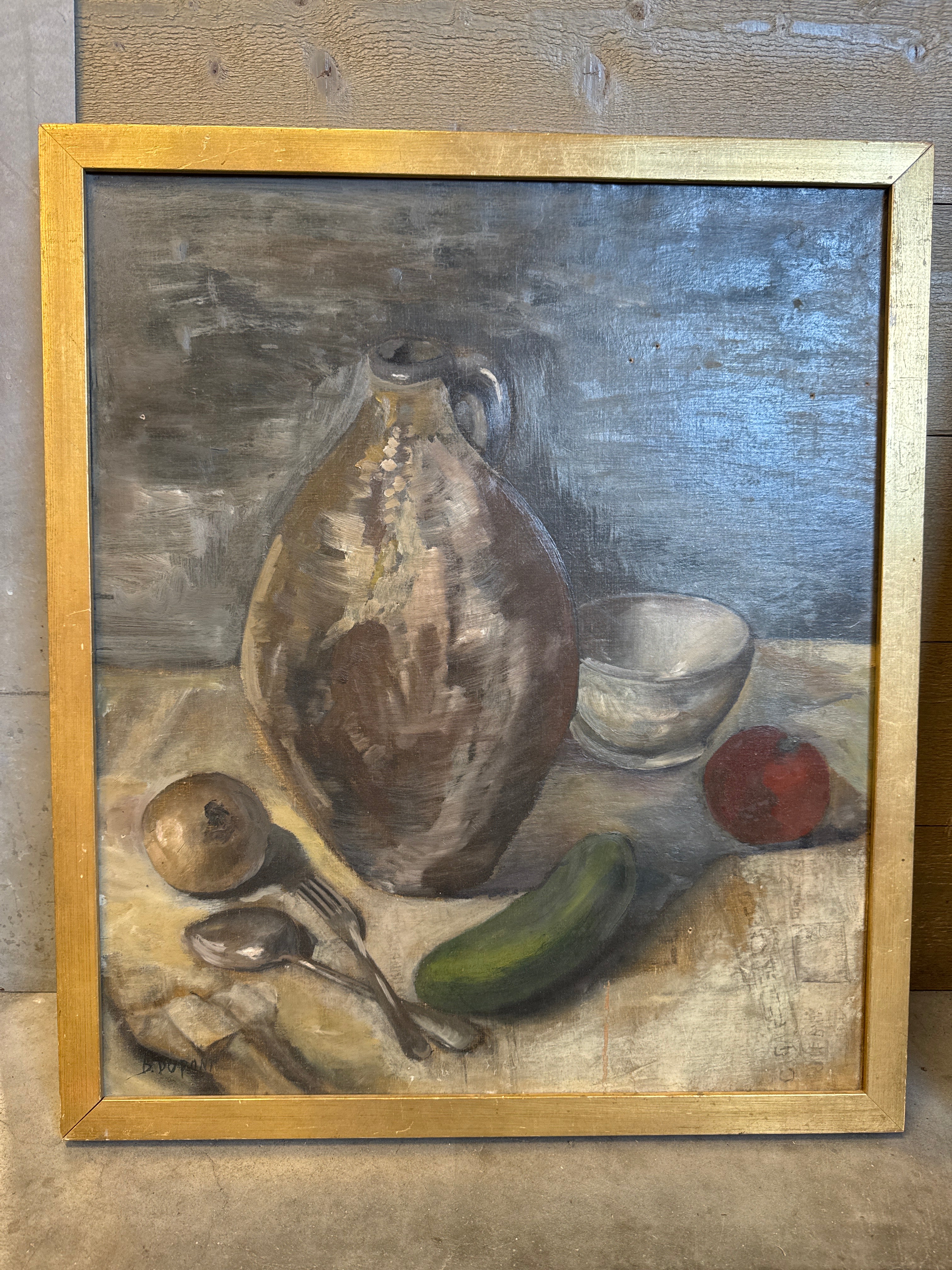 Dapont stilleven olieverf