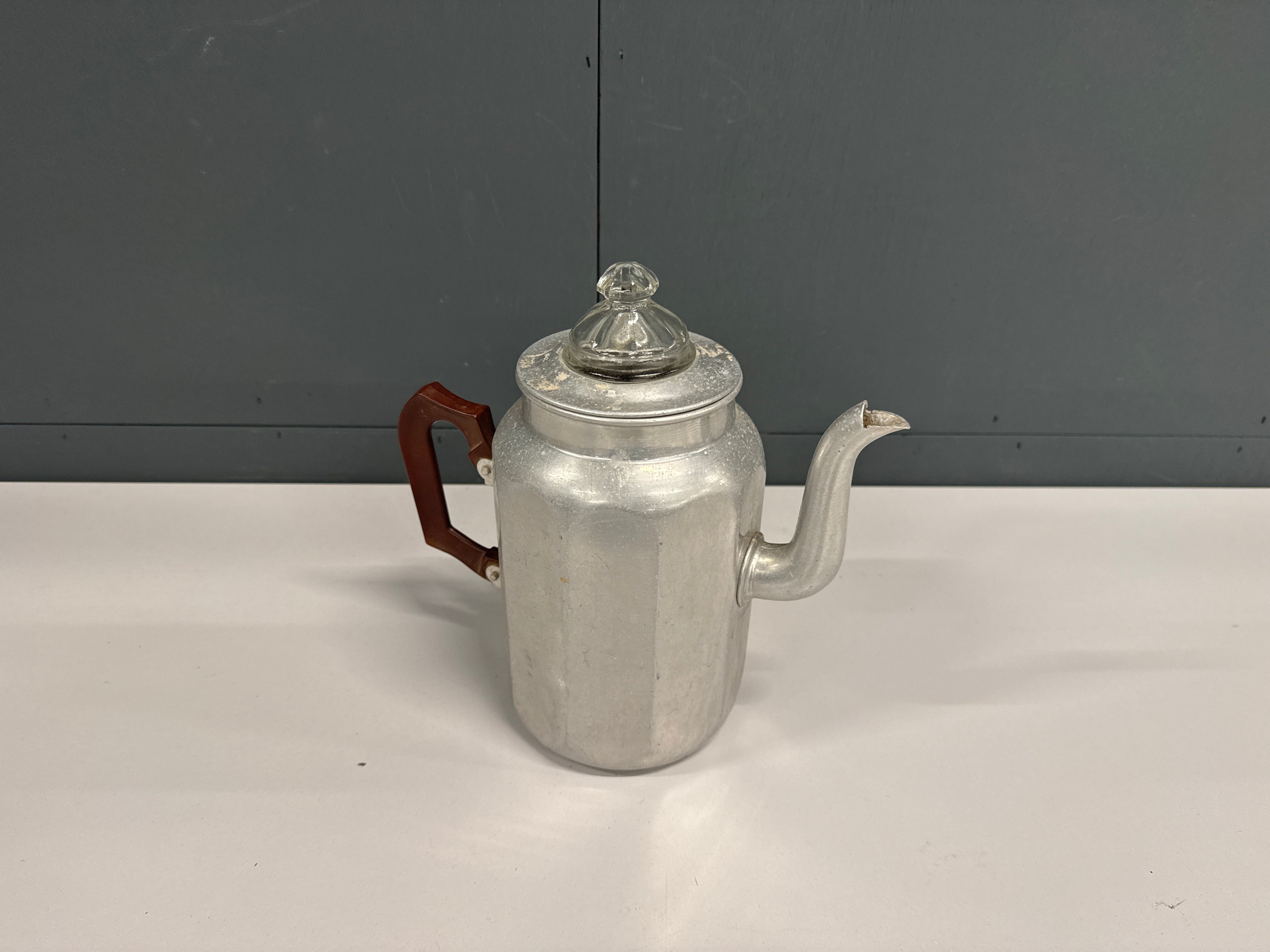 Perculator koffie kan