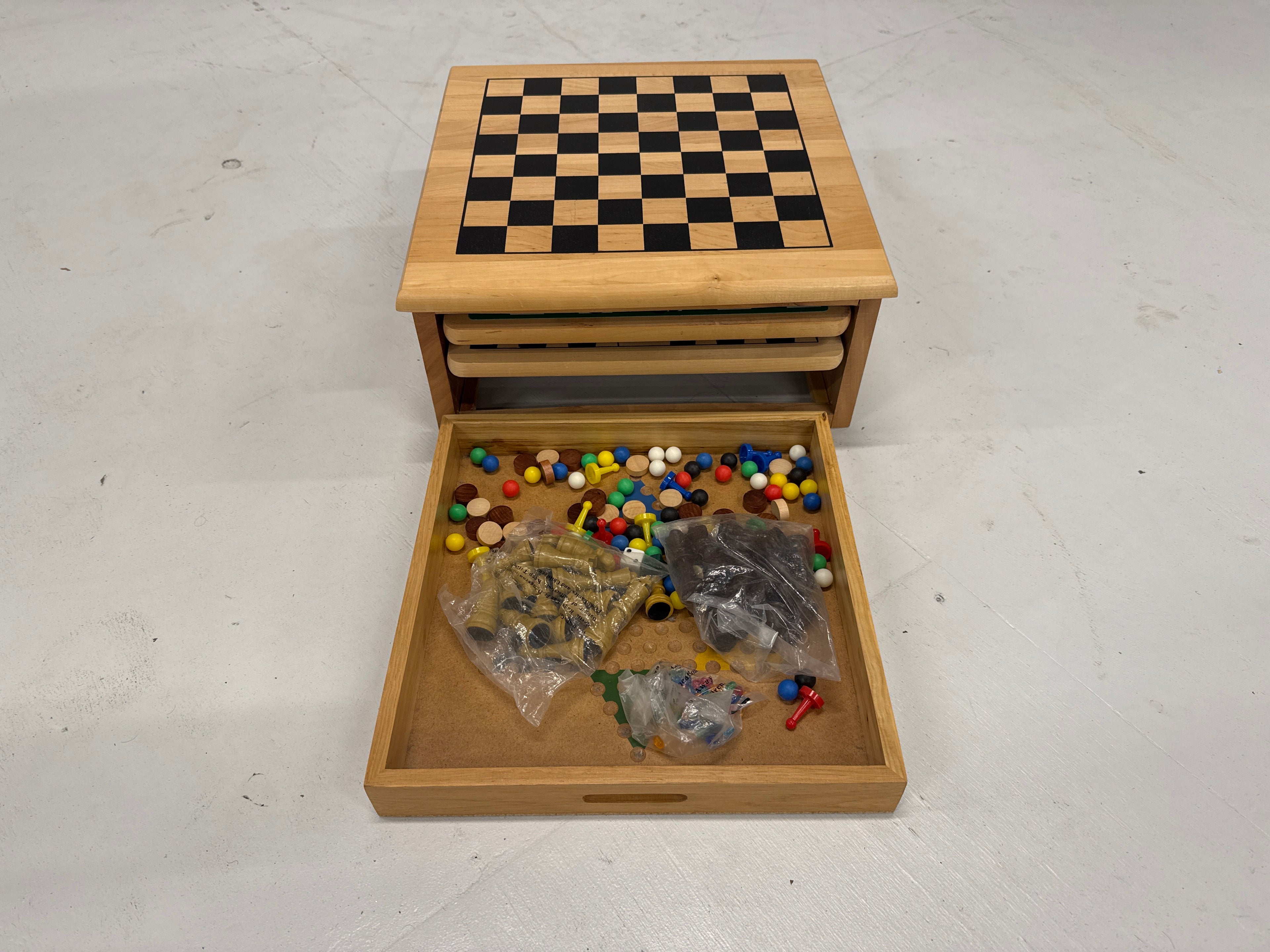 Spellenbox hout