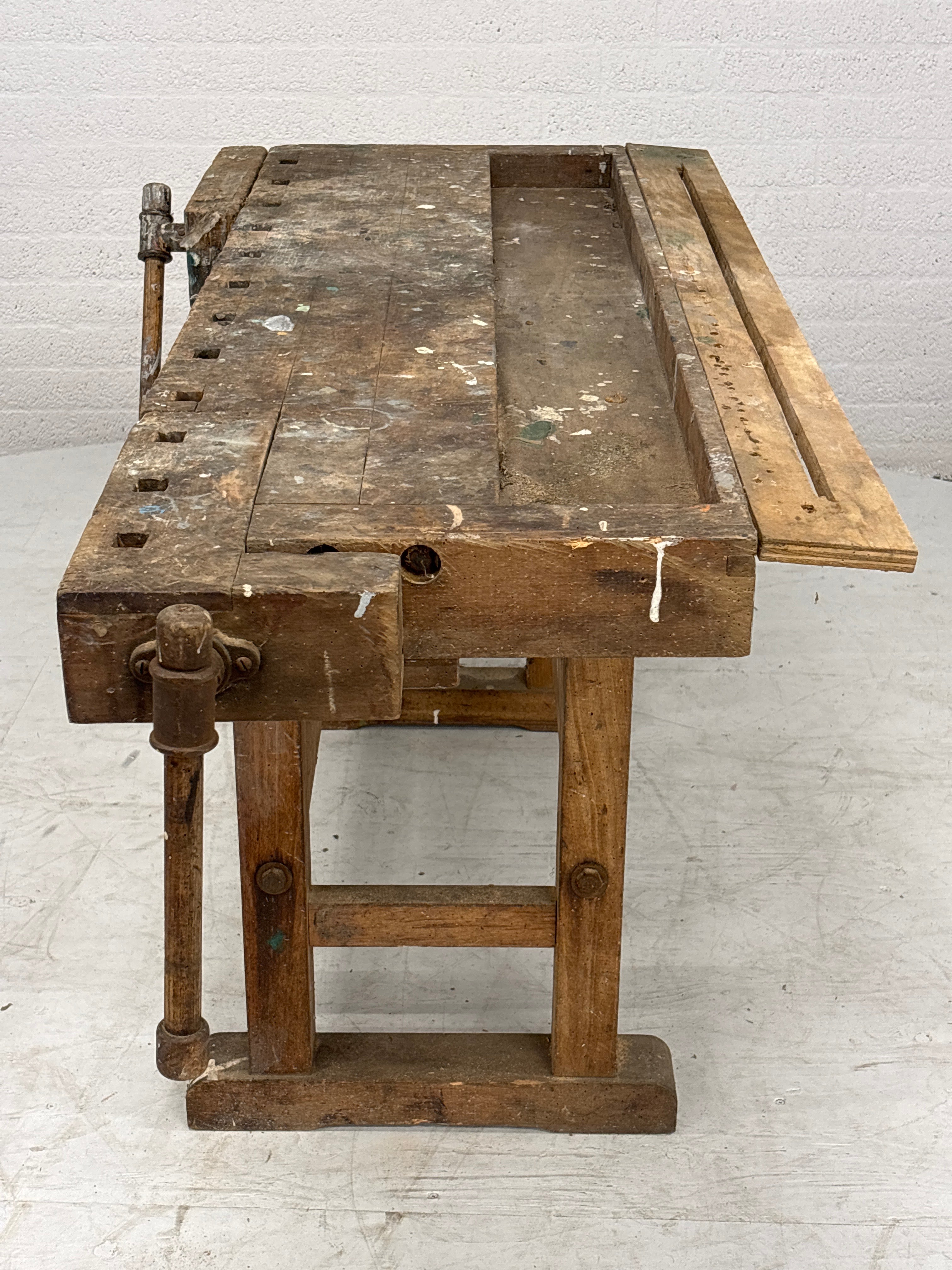 Houten werkbank