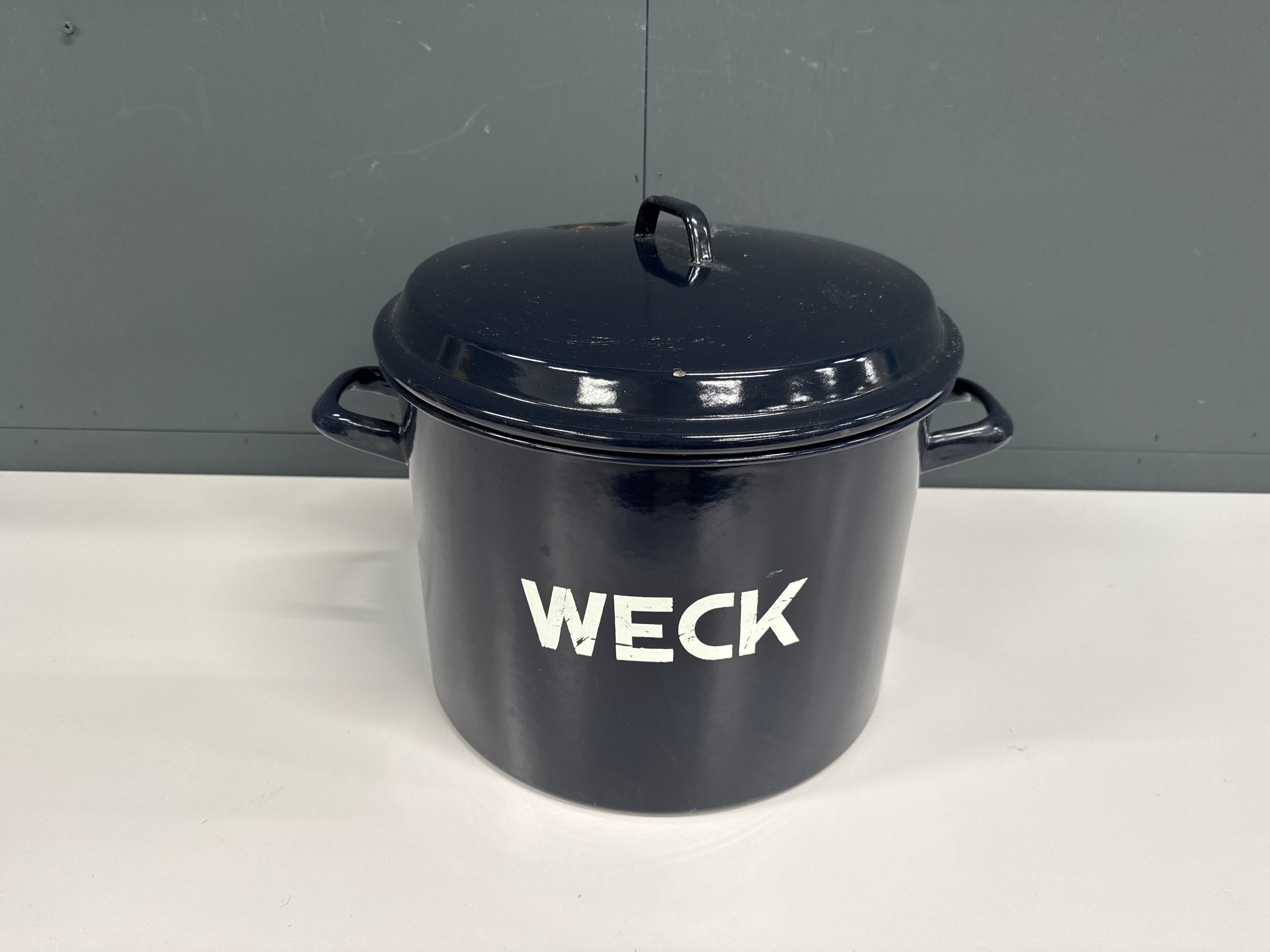 Weck pan met rekje er in