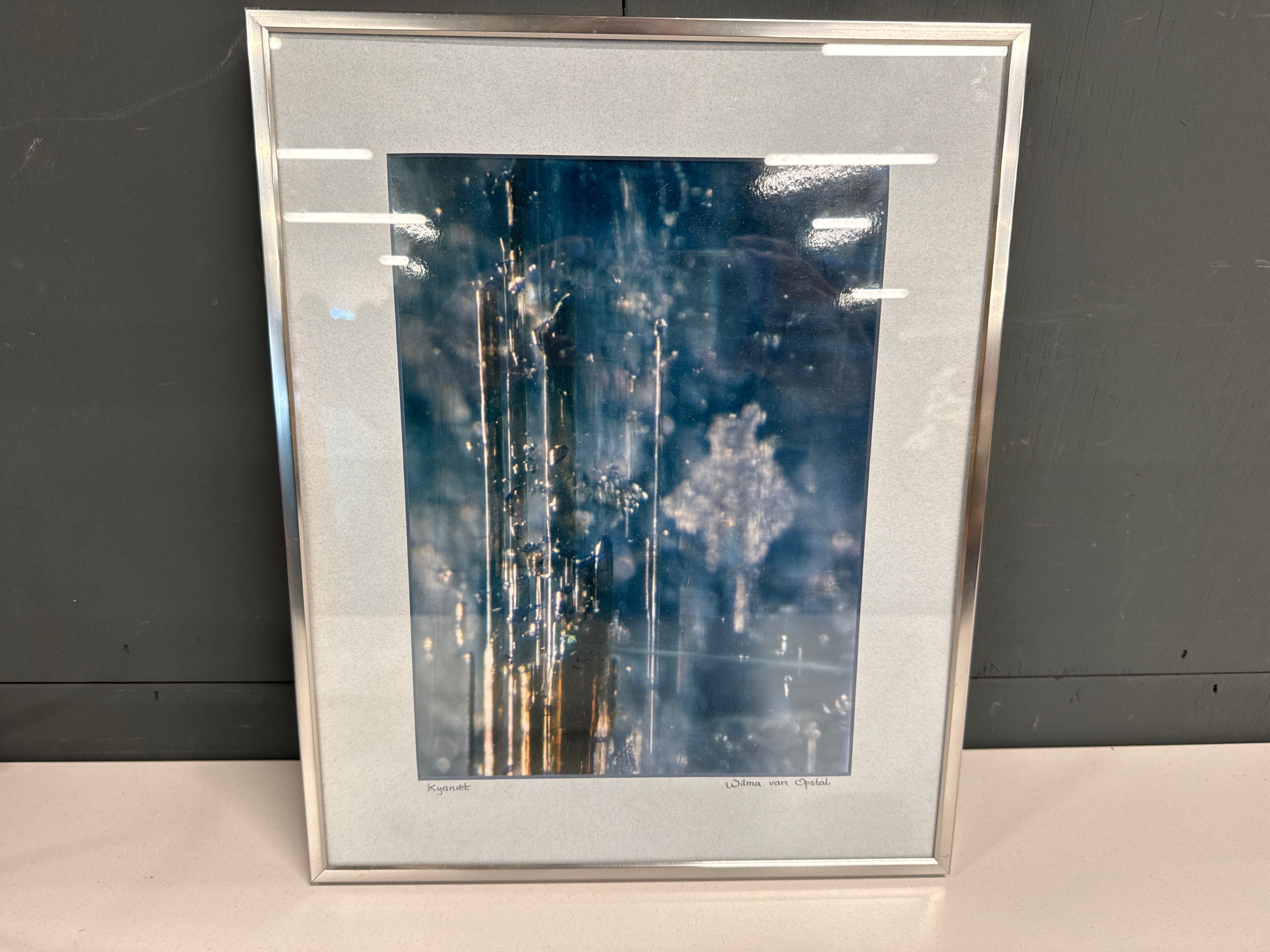 Kyaniet edelsteen foto