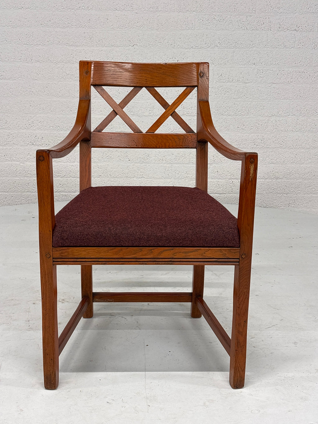 Schuitema set 5 stoelen rode bekleding nieuw