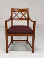 Schuitema set 5 stoelen rode bekleding nieuw