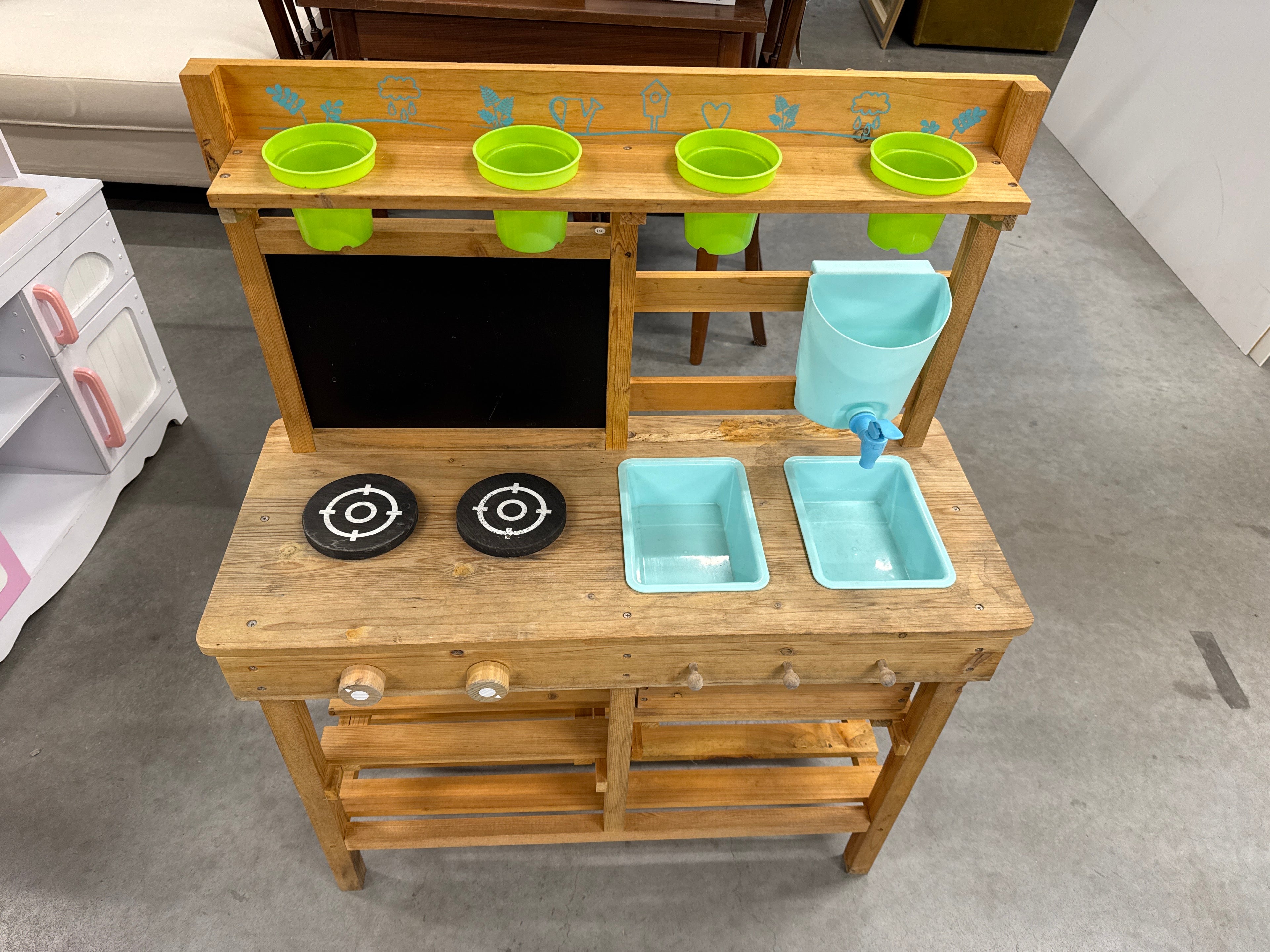 Speel keuken kids handgemaakt