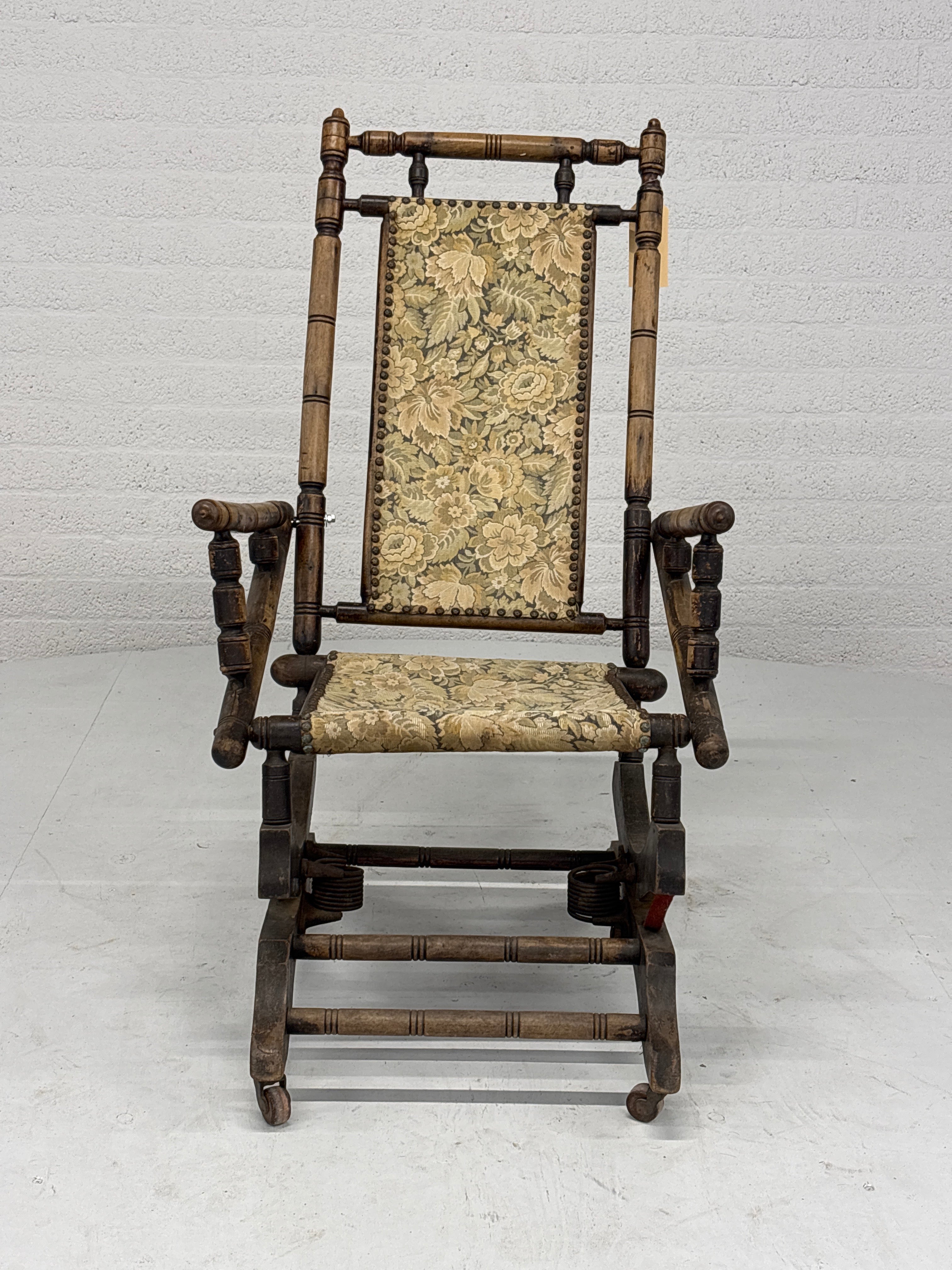 Amerikaanse vintage schommelstoel