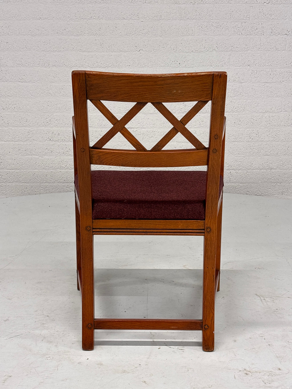 Schuitema set 5 stoelen rode bekleding nieuw