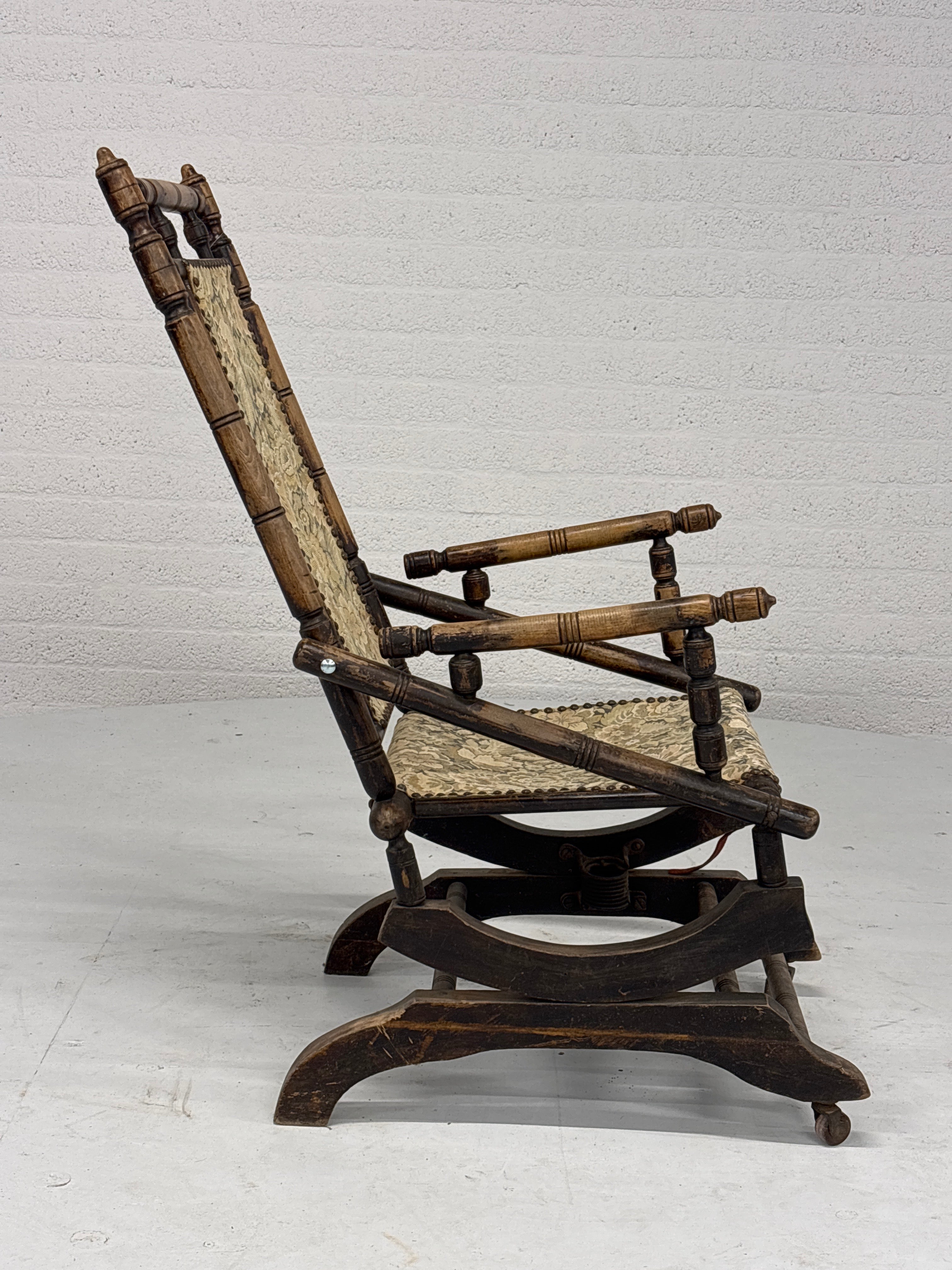 Amerikaanse vintage schommelstoel