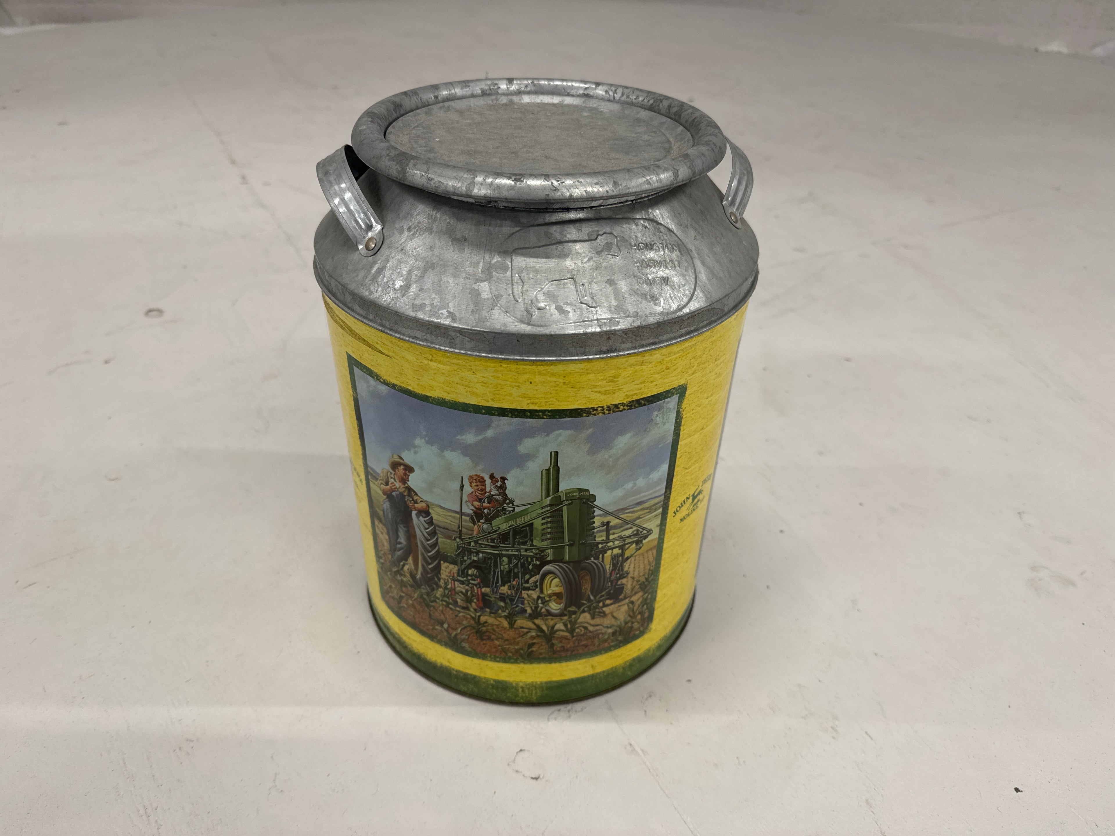 Melkbusje John Deere verzinkt