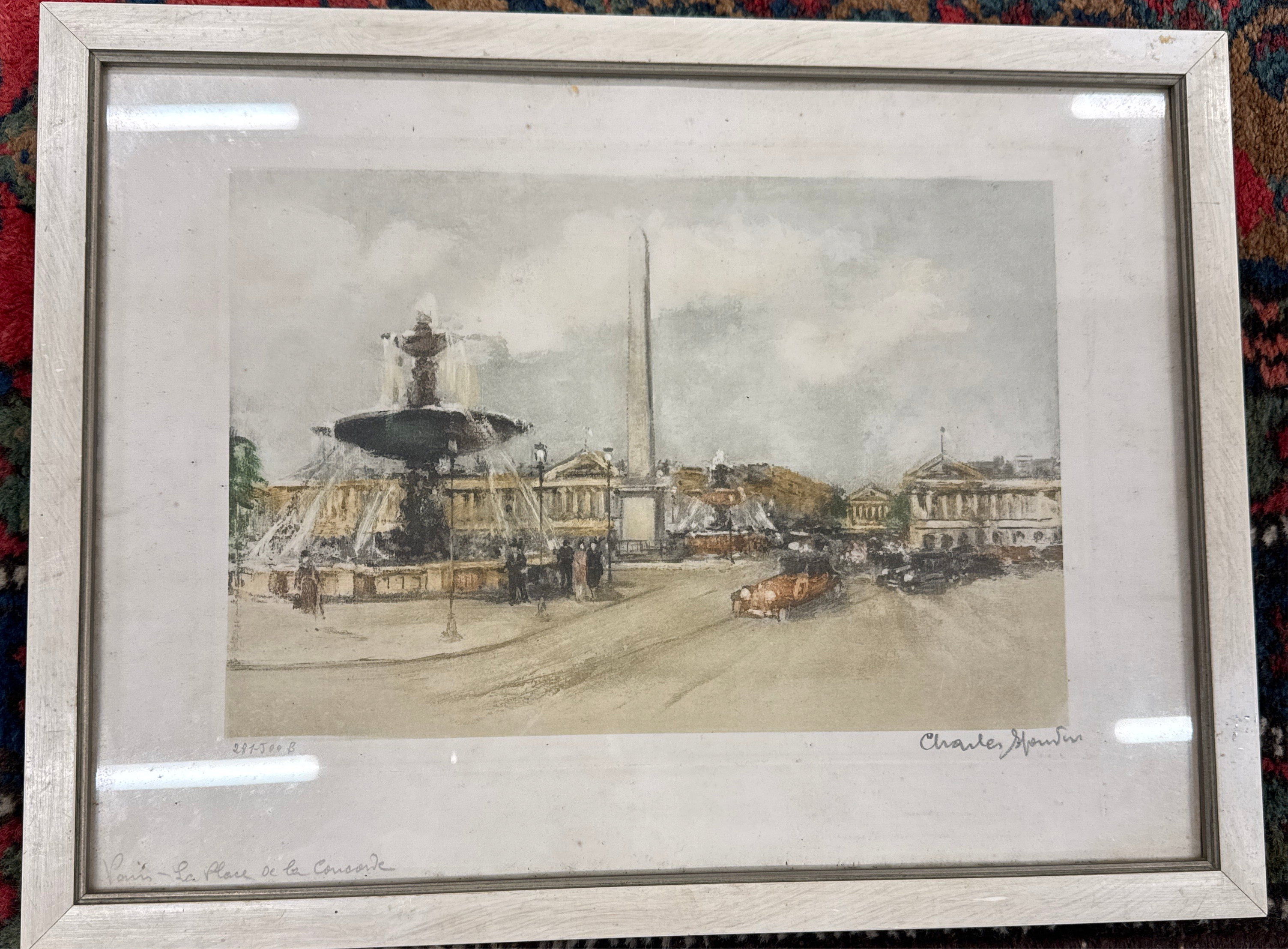 Ets genummerd Parijs Charles Blondin