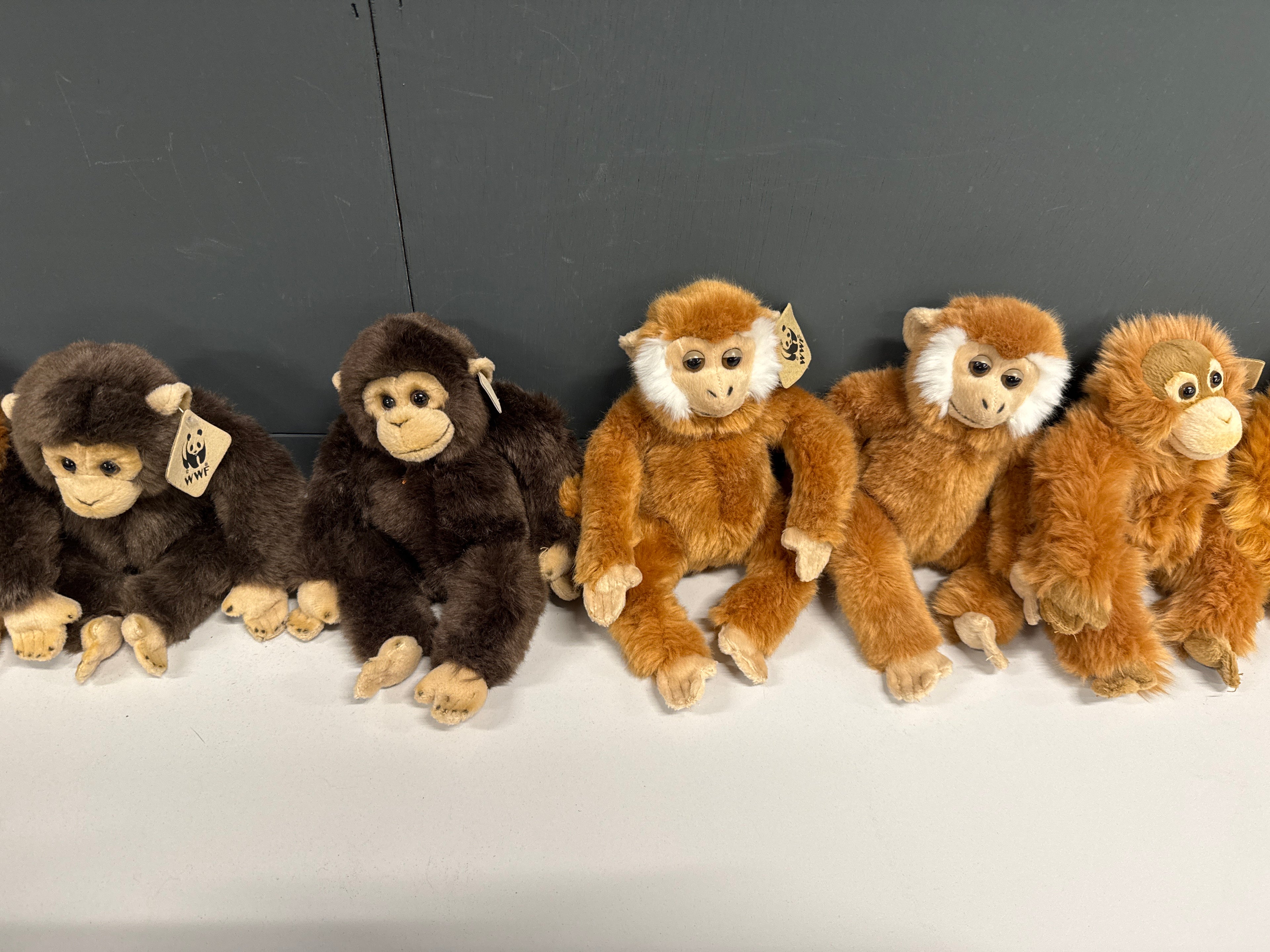 Aapje klein diverse uitvoeringen WWF