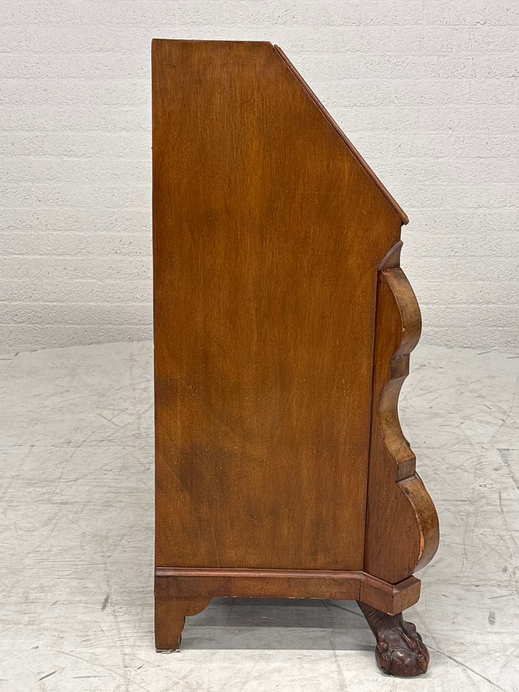 Antieke Nederlandse secretaire barok stijl uit ca 1780