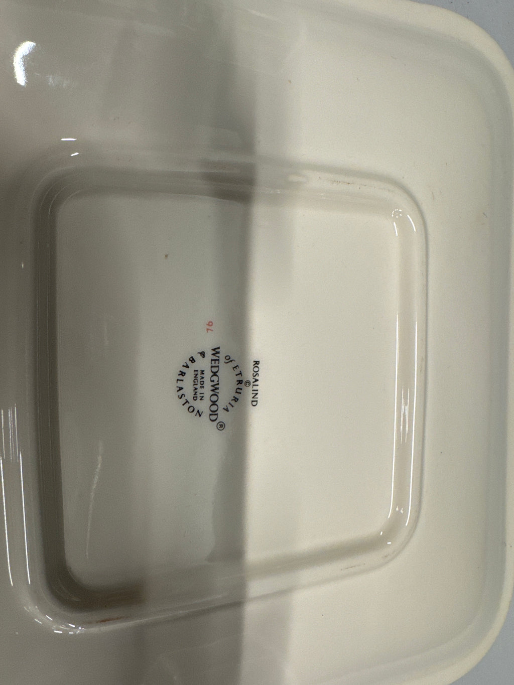 Schaal roze bloemen Wedgwood