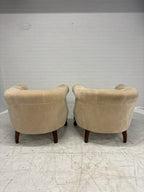 Set elegante velvet fauteuils