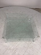 Glazen salontafel