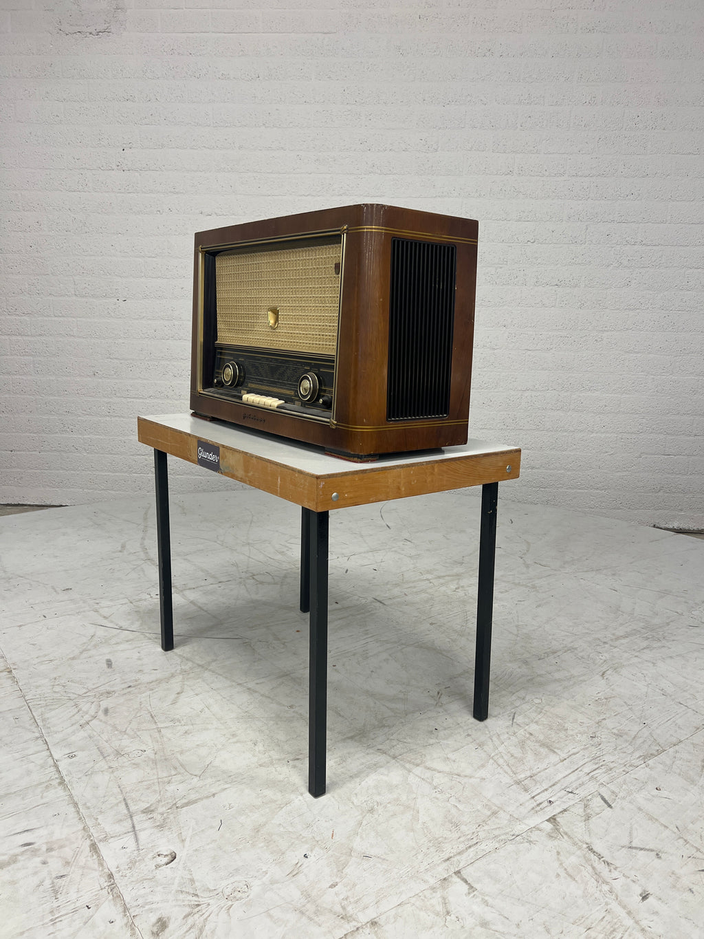Vintage Aristona buizenradio