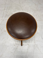 Pianokruk hout met sky