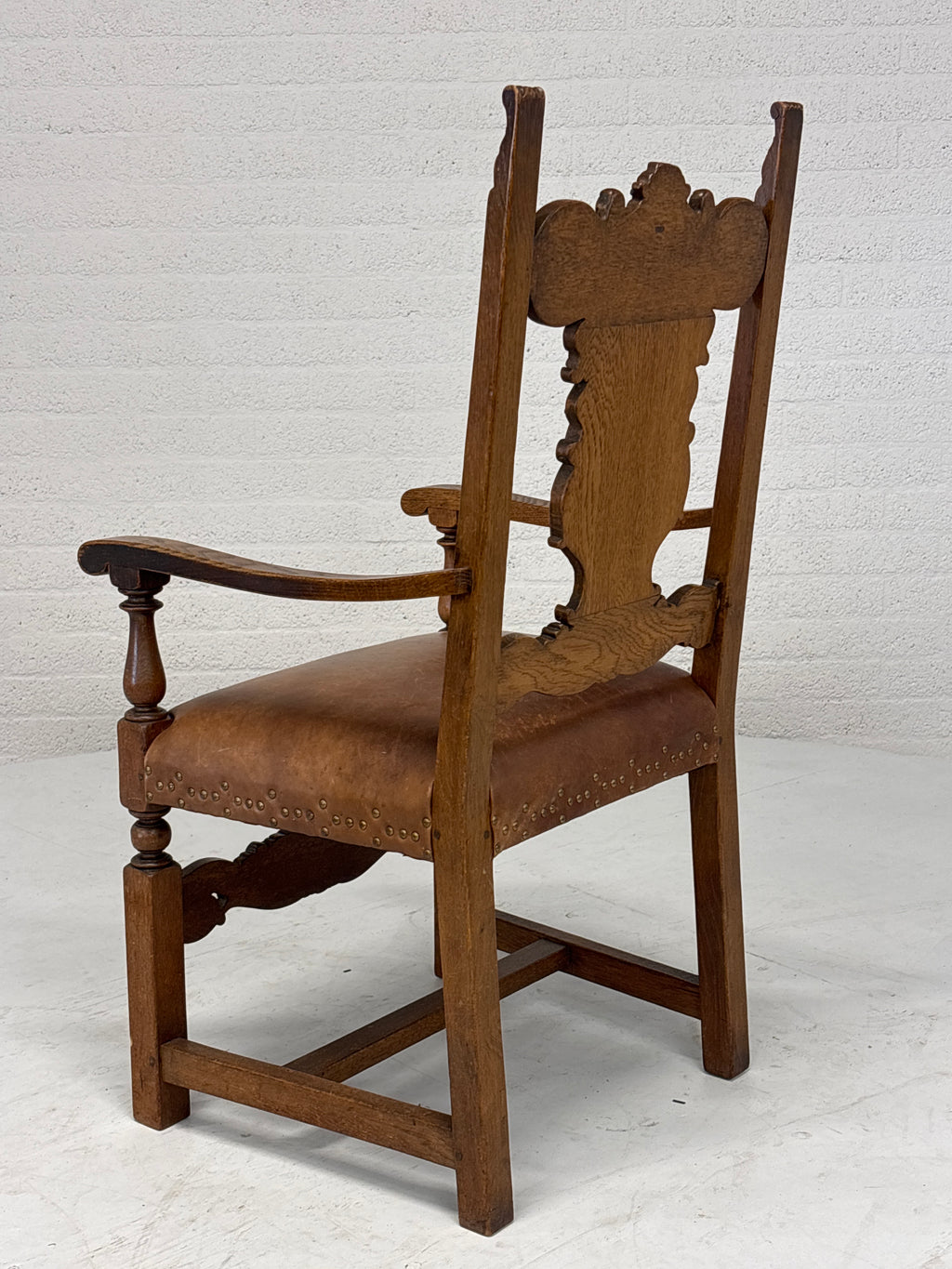 Stoel licht eikenhout