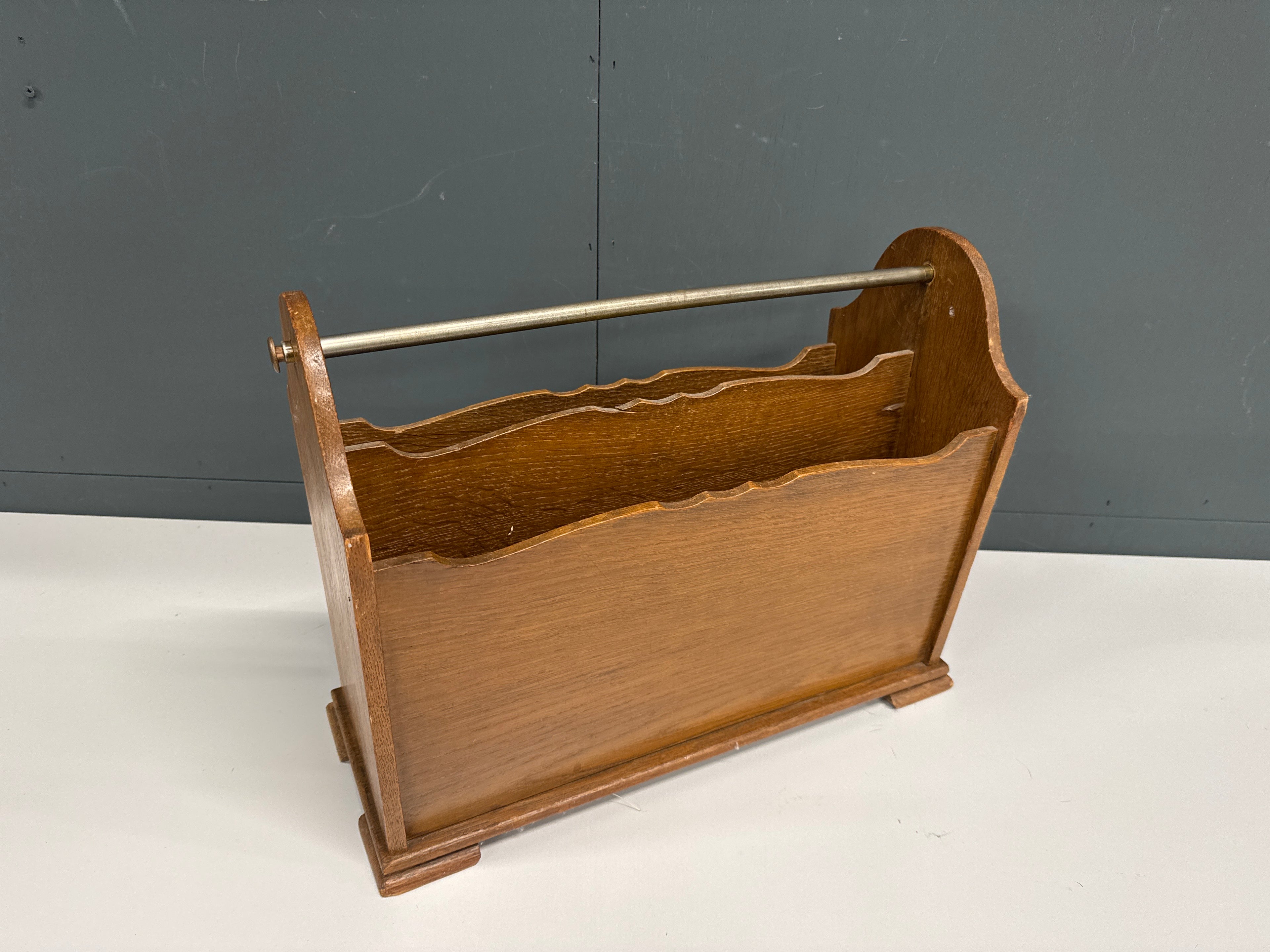 Kectuurbak hout stalen greep