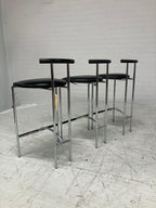 Design barkrukken 3 stuks jaren 80