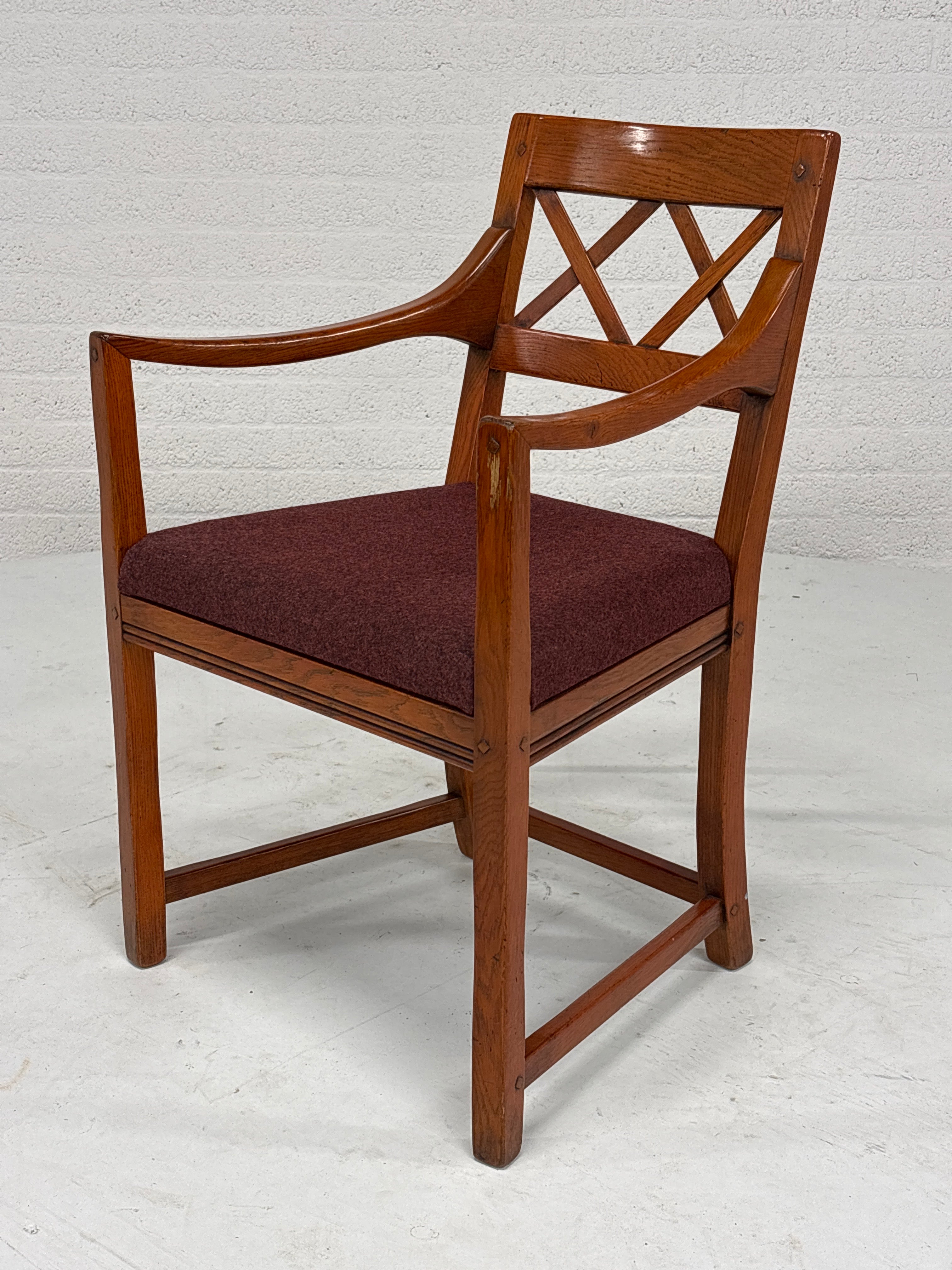 Schuitema set 5 stoelen rode bekleding nieuw